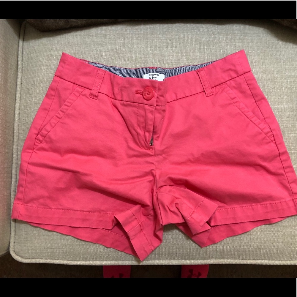 Pink Crown& Ivy shorts